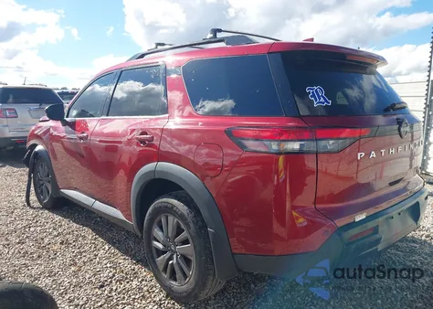 2023 Nissan Pathfinder Sv Fwd z USA, uszkodzony, nr VIN 5N1DR3BA7PC246529